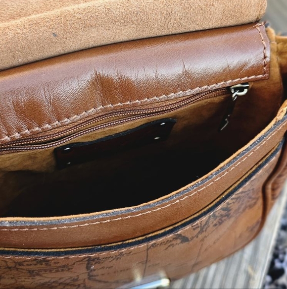 PATRICIA NASH ROCCA SADDLE PURSE LEATHER - Picture 6 of 7